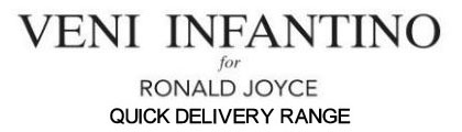 Veni Infantino for Ronald Joyce – Quick Delivery Range